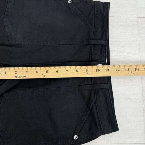 Anthropologie AMO Severine‎ Cargo High Rise Wide Leg Jeans Size 26 Black Relaxed - Picture 15 of 16